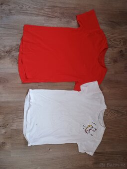 Chlapecké tepláky, mikiny, trička 6 ks - 5