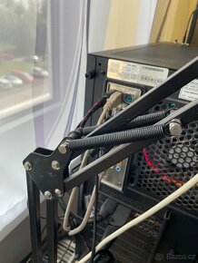 Prodám stříbrný mikrofon Auna MIC-900b k počítači + rameno - 5