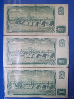 Prodám stokoruny rok 1961 - 5