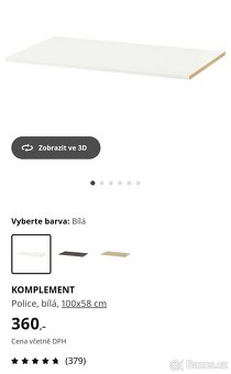 DOVOZ MOŽNÝ šatní skříň IKEA pax 100x236x60. - 5