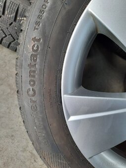 AL.kola 7Jx17H2 ET40 na zimní pneu.215/55R17vxl - 5