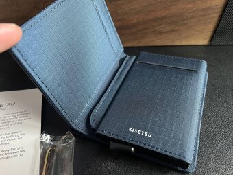 Luxusní minimalistická peněženka Kisetsu Shinkai (Billfold & - 5