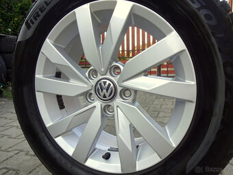 ZIMNÍ ORIGINÁL VW 16" 5x112 pneu 215/60R16 Passat, Superb.. - 5