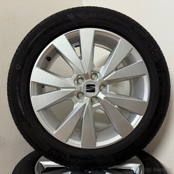 ZÁNOVNÍ SEAT ARONA 5x100 ET48+LETNÍ 205/55R17 7mm - 5