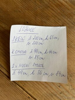 Rustikální ložnice Jamal - 5