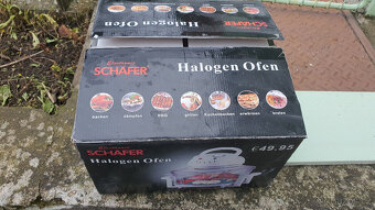 Halogenová a horkovzdušná trouba. Nová. - 5