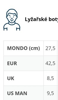 Lyžařské boty 275 - 5