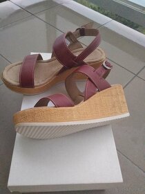 Dámské kožené sandály - 5