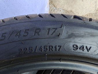 nové letní Michelin Primacy 4 S1 nové 225/45 R 17 - 5