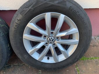 Alu kola VW Passat 215/60 r16 5x112 LETNÍ - 5