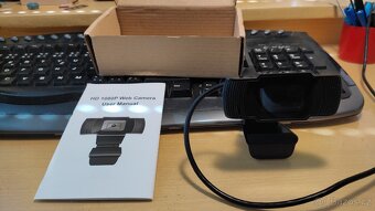 Prodám Webovou kameru 1080P Full HD USB s mikrofonem USB Plu - 5