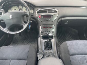 Peugeot 607 2,2 Hdi/ 98kw/ klima/ tempomat / nová stk - 5