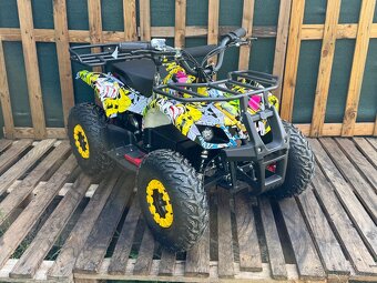 Elektro ATV Čtyřkolka 1200W 48V kola 6” AE006 - 5