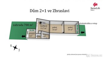 Prodej rodinného domu 55 m2 Šlapalova, Zbraslav - 5