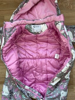 Teplá zimni kombineza BabyGo vel 92 - 5