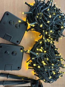 Solární LED řetěz 2x15 m - 5