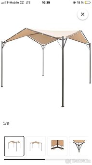 Pergola, altan , přístřešek 4x4,4x3 - 5