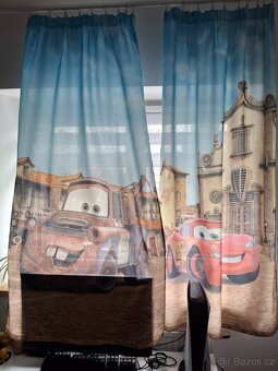 PRODÁM dětské závěsy CARS McQueen - 5