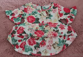 dívčí tunika a dvoje legíny PEPCO vel. 116 + zdarma triko - 5