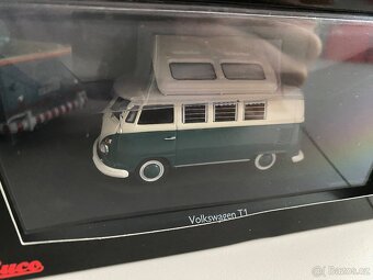 Schuco 1:43 VW Volkswagen T1 T2 Transporter Caravan - 5