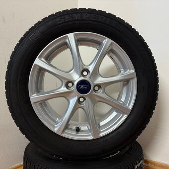 FORD FIESTA MK8 4x108 R15 ET45+ZIMNÍ 195/60R15 5mm - 5