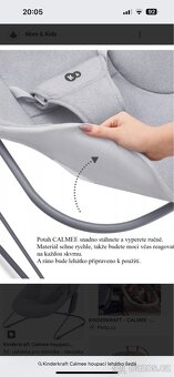 houpací lehátko šedá Kinderkraft - 5