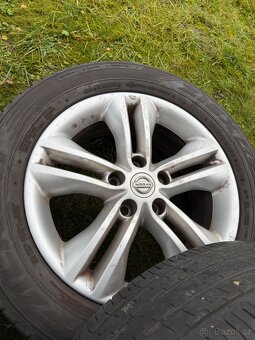 Originál letní alu kola Nissan 215/60R17 5x114,3 - 5