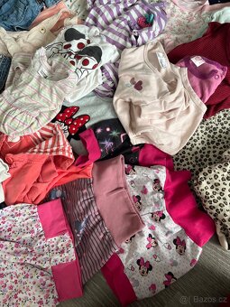 Balík oblečení holcicka 80/86 - 5