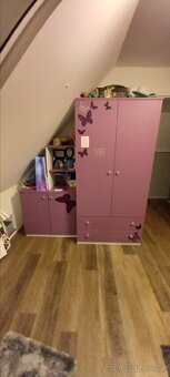 Dětský set, stůl, skrine - 5