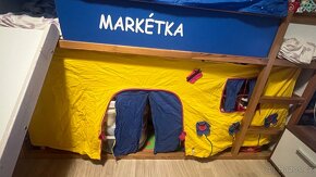 IKEA DĚTSKÁ PATROVÁ POSTEL KURA - 5