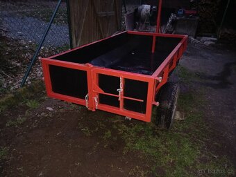 Vozík za malotraktor, čtyřkolku - 5