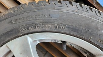 Zimní Sada 5x112 215/55 R17 Superb Passat B8 - 5