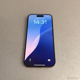 iPhone 15 Pro 128GB jako nový, natural titan, 100% baterie - 5