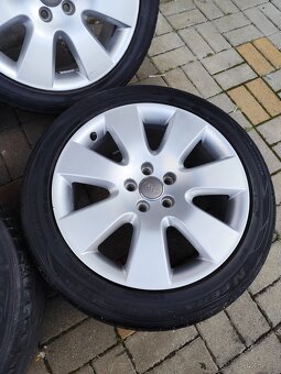 ALU 5x112 r18 AUDI + LETNÍ PNEU - 5