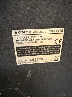 - Sestava Sony (VHS/DVD/Receiver) - - 5