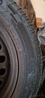Letní pneu Barum Bravuris 5HM 205/55 R16 +disky+poklice 4 ks - 5