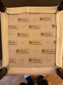 Masivní stul 160x90 a 6 zidli Effezeta Italia - 5