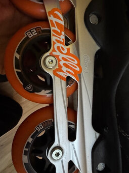 Dámské kolečkové brusle Firefly ALU90 Lady - 5