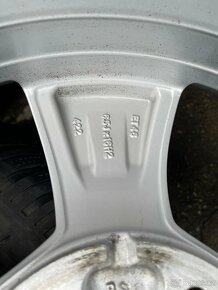 Alu kola 5x112 r16 Škoda originál - 5