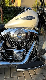 Harley - Davidson, bílý Softail Heritage 88´ inch. - 5