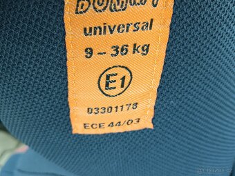 Dětská sedačka v perfektním stavu (nezničená bez Isofixu. - 5