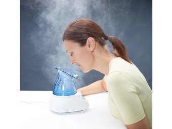Obličejová parní sauna Facial Care s nosním inhalátorem - 5