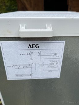 Prodám malou ledničku s mrazákem AEG - 5