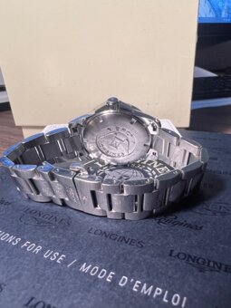 Prodám dámské Hodinky Longines Conquest 29.5mm Sunray Silver - 5