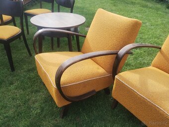 Sada křesla halabala + židle+ stolek - 5