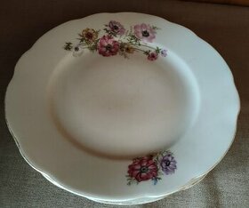 Talíře hluboké, mělké, dezertní, retro .... - 5