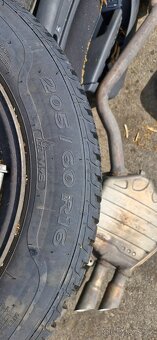 Zimni kola 5x122 audi A4 B8 8k 205/60 r16 pneu - 5