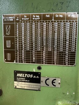 Sloupová vrtačka HELTOS VS 32B - 5