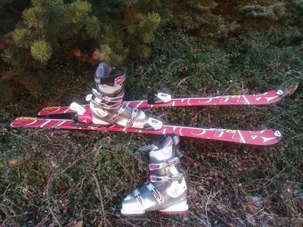 lyže atomic 140 + lyžáky 24 - 5