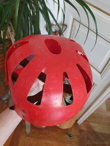 Retro hokejová helma OKULA 60-70léta - 5